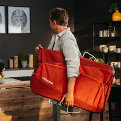 Remorque Vélo Utilitaire Cargo Kalle Croozer 92 Litres -Lecyclo Vélo Promos Boutique Remorque velo cargo Croozer kalle rouge 6