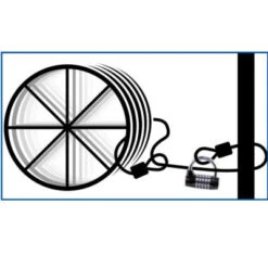 Antivol Cobra 2 Mètres Câble Long ABUS -Lecyclo Vélo Promos Boutique antivol cobra 2 metres cable long abus full 3