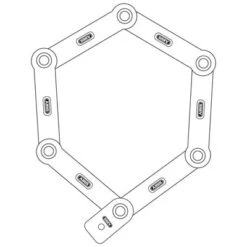 Antivol Vélo U Pliant Bordo Granit X-Plus 6500 110 Cm - Abus -Lecyclo Vélo Promos Boutique antivol velo u pliant bordo granit x plus 6500 110 cm abus full 3