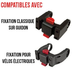 Boucles De Serrage Pour Fixation KlickFix Sur Cintre Large -Lecyclo Vélo Promos Boutique boucles de serrage pour fixation klickfix sur cintre large full 4