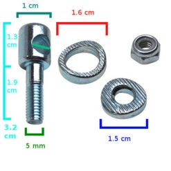 Boulon Guillotine Pour Porte Patin Vélo -Lecyclo Vélo Promos Boutique boulon guillotine pour porte patin velo full 4