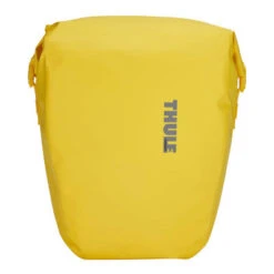 Double Sacoche Jaune Sur Porte-bagages 25L Shield Pannier Thule -Lecyclo Vélo Promos Boutique double sacoche jaune sur porte bagages 25l shield pannier thule full 4