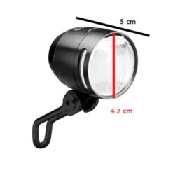 Busch-mueller Eclairage Avant De Vélo 80 Lux IQ-XS Busch And Muller -Lecyclo Vélo Promos Boutique eclairage avant de velo iq xs busch and muller 5