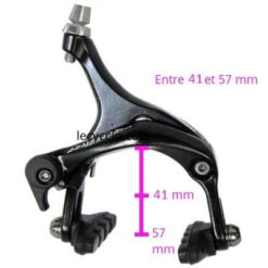 Etriers De Frein Vélo De Route Performance Miche - Argent -Lecyclo Vélo Promos Boutique etriers de frein velo de route performance miche argent full 3