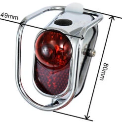 Feu Vélo LED Arrière Vintage Sur Garde Boue 10 Lux -Lecyclo Vélo Promos Boutique feu velo led arriere vintage sur garde boue 10 lux full 3