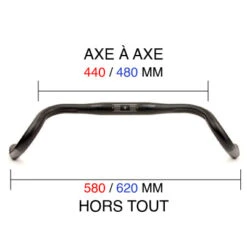 Cintre Vélo Gravel Ergotec 31,8 Mm Noir -Lecyclo Vélo Promos Boutique gravel