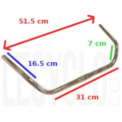 Guidon Vélo Hollandais Dos Droit Englischer Bugel Ergotec -Lecyclo Vélo Promos Boutique guidon velo hollandais dos droit englischer bugel ergotec full 6