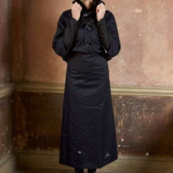 Jupe Imperméable De Vélo Pour Cycliste Femme Rainwrap - Navy -Lecyclo Vélo Promos Boutique jupe impermeable de velo pour cycliste femme rainwrap navy full 4