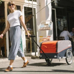 Kit Charrette Manuelle Pour Remorque Vélo Cargo Croozer -Lecyclo Vélo Promos Boutique kit charrette manuelle pour remorque velo cargo croozer full 3