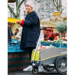 Kit Charrette Manuelle Pour Remorque Vélo Cargo Croozer -Lecyclo Vélo Promos Boutique kit charrette manuelle pour remorque velo cargo croozer full 5