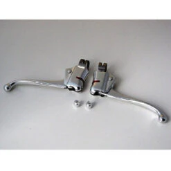 Leviers De Frein Vintage De Vélo DC135 Dia-Compe Couleur Argent -Lecyclo Vélo Promos Boutique leviers de frein vintage de velo dc135 dia compe full 3
