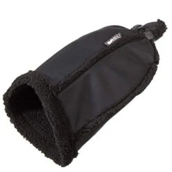 Manchons Basil Noirs En Cuir Végétal Sur Guidon Vélo -Lecyclo Vélo Promos Boutique manchons basil noirs en cuir vegetal sur guidon velo full 3