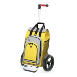Andersen Panier à Provision Tura Avec Sac Isotherme Hydro -Lecyclo Vélo Promos Boutique panier a provision tura avec sac isotherme hydro jaune