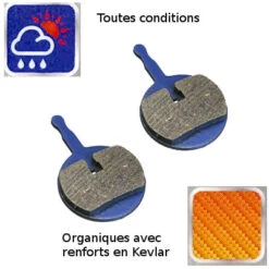 Plaquettes Organiques Pour Frein à Disque De Vélo - AVID BB5 -Lecyclo Vélo Promos Boutique plaquettes organiques pour frein a disque de velo avid bb5 full 3