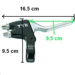 Poignée Frein Vélo Gauche Avec Une Commande Pour Avant & Arrière -Lecyclo Vélo Promos Boutique poignee frein velo gauche avec une commande pour avant arriere full 3