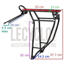 Porte Bagage Rack3 Ortlieb Pour Quick Lock 3 Et 3.1 -Lecyclo Vélo Promos Boutique porte bagage rack3 ortlieb pour quick lock 3 et 3 1 full 6