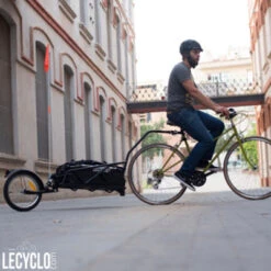 Remorque De Vélo Mono Roue Sur Tige De Selle Avec Sac étanche -Lecyclo Vélo Promos Boutique remorque de velo mono roue sur tige de selle avec sac etanche full 5