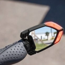 Rétroviseurs Clignotants Pour Vélo Et Trottinette QLÏR Visaia Bike -Lecyclo Vélo Promos Boutique retroviseur clignotant velo qlir vasaia bike