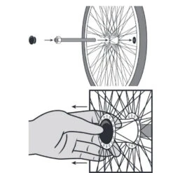 Roue 20 Pouces Pour Remorque Vélo Y-Frame Carry Freedom -Lecyclo Vélo Promos Boutique roue 20 pouces pour remorque velo y frame carry freedom 2