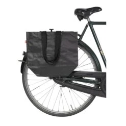 Sac Cabas Sur Porte Bagages Arrière Bikezac 2.0 Cobags -Lecyclo Vélo Promos Boutique sac cabas cobags noir
