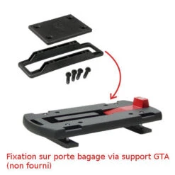 Top Case Klickfix Bike Box GTA Sur Porte Bagage Vélo -Lecyclo Vélo Promos Boutique top case klickfix bike box gta sur porte bagage velo full 5