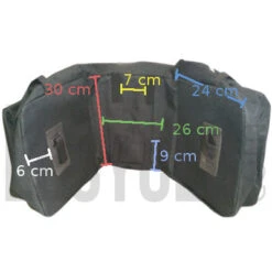 Oxford Triple Sacoche De Vélo Sur Porte-bagage Arrière -Lecyclo Vélo Promos Boutique triple sacoche de velo sur porte bagage arriere full 4